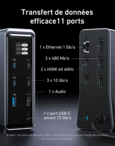 Docking station et télétravail : comment transformer son ordinateur portable en véritable poste de travail ?
